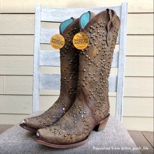 Corral Handcrafted Snip Toe Boot C3439